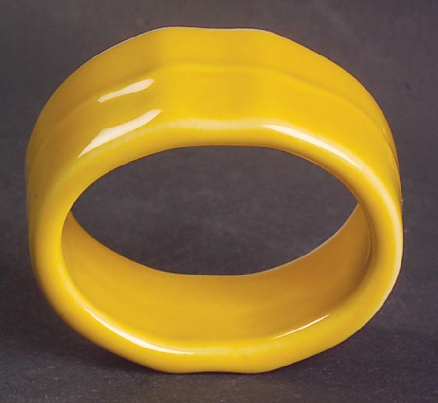 Chateau Buttercup (Yellow) Napkin Ring by JCPenney-1
