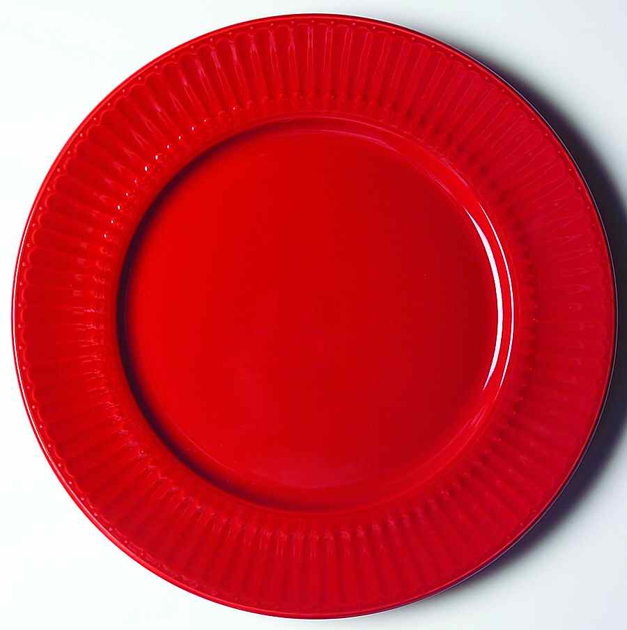Coventry Red Dinner Plate by JCPenney-1