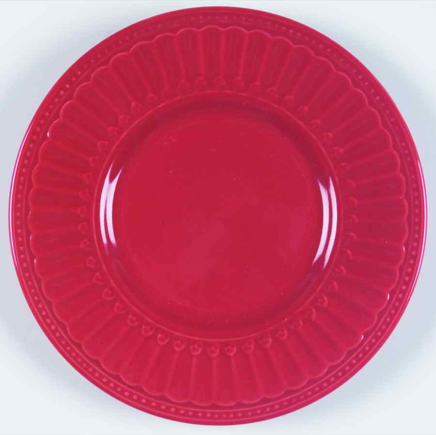 Coventry Red Bread & Butter Plate by JCPenney-1