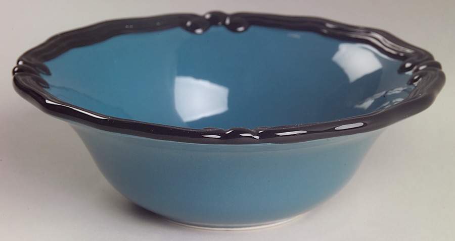 Ashland Blue Coupe Soup Bowl by JCPenney-1