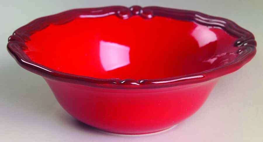 Ashland Red Coupe Soup Bowl by JCPenney-1
