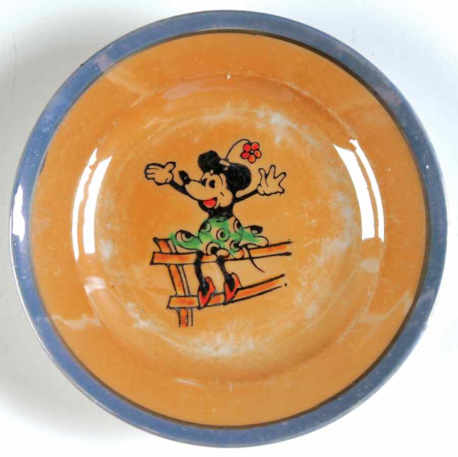 JAP632 4" Toy Plate by Japan-1