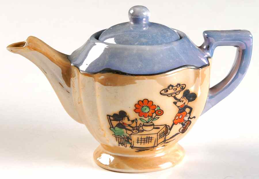 JAP632 Toy Teapot & Lid by Japan-1