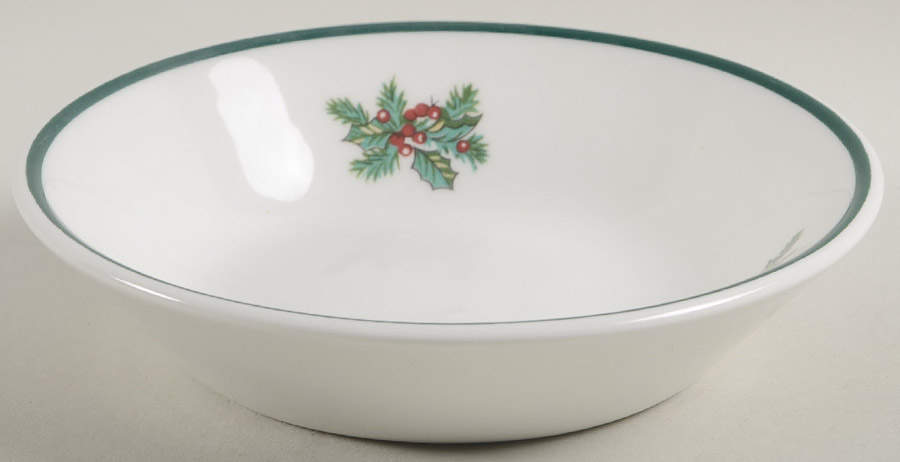 Victorian Christmas ("England 1883") Fruit/Dessert (Sauce) Bowl by Johnson Brothers-1
