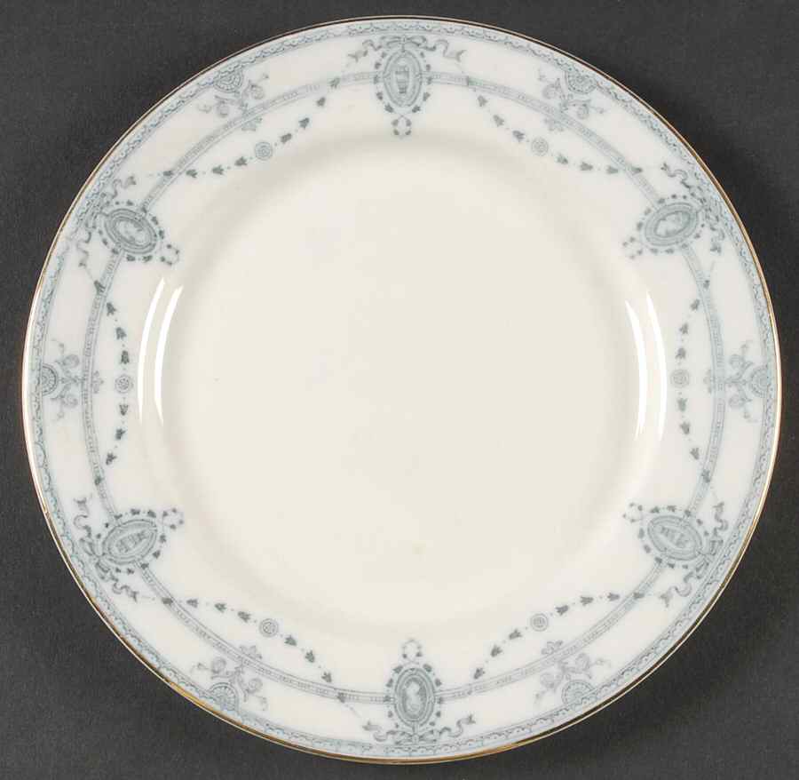Davenport (Gold Trim) Dessert/Pie Plate by Johnson Brothers-1