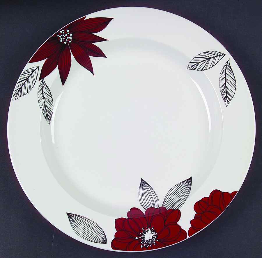 Claret Dinner Plate by Johnson Brothers-1