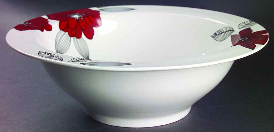 Claret 11" Large Salad Serving Bowl by Johnson Brothers-1