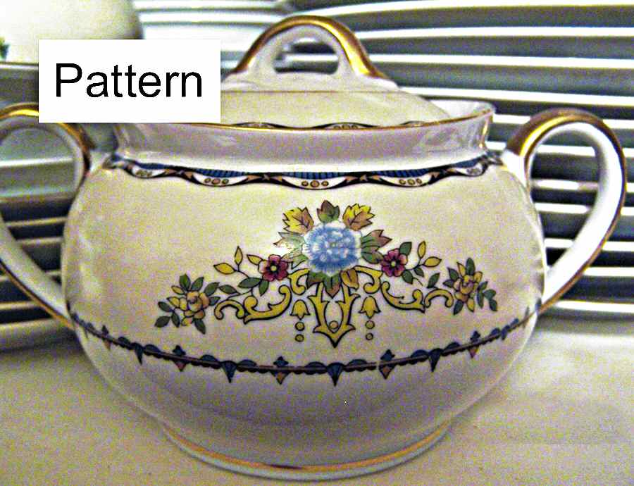 N3793 Sugar Bowl & Lid by Noritake-1