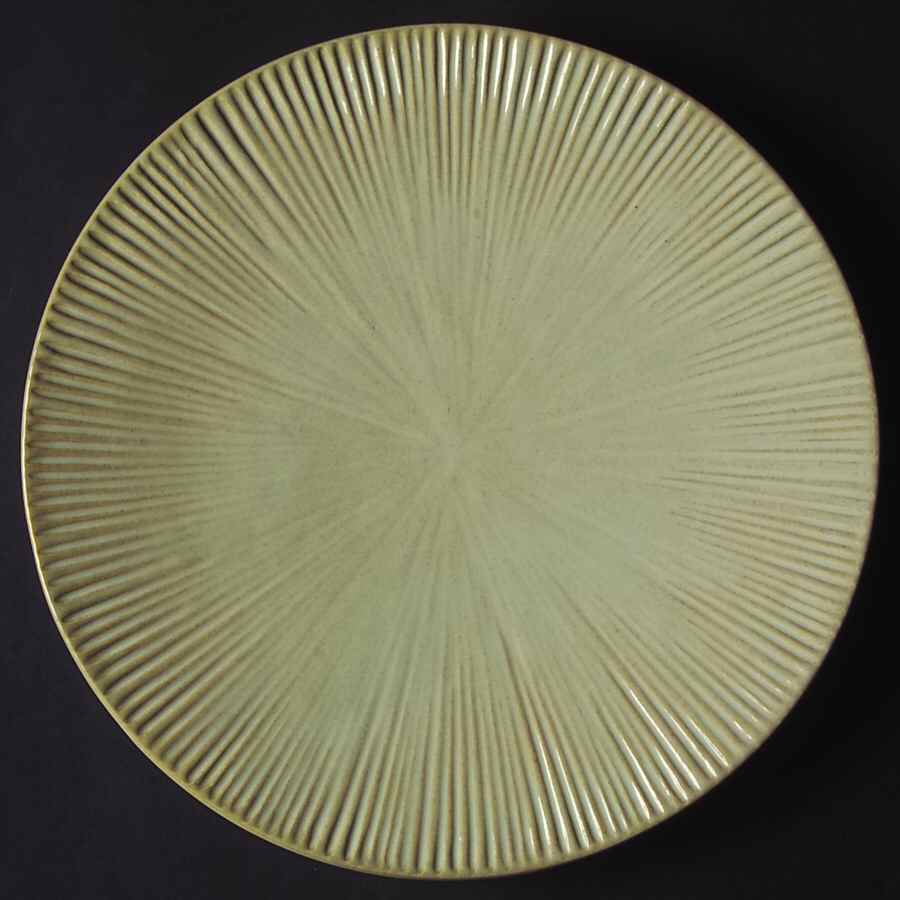 Lotus Leaf (Cream) Salad Plate by JCPenney-1