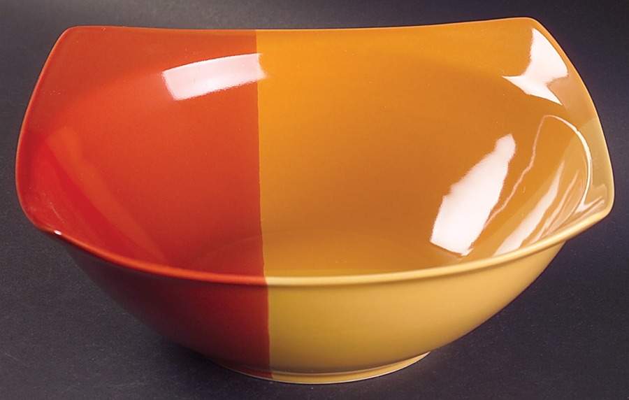 Studio Colortones Red 9" Round Vegetable Bowl by JCPenney-1