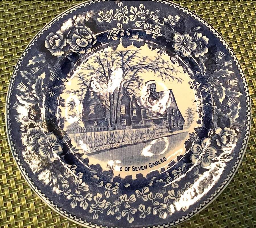 House of Seven Gables Small Bread & Butter Plate by Jonroth Studios-1
