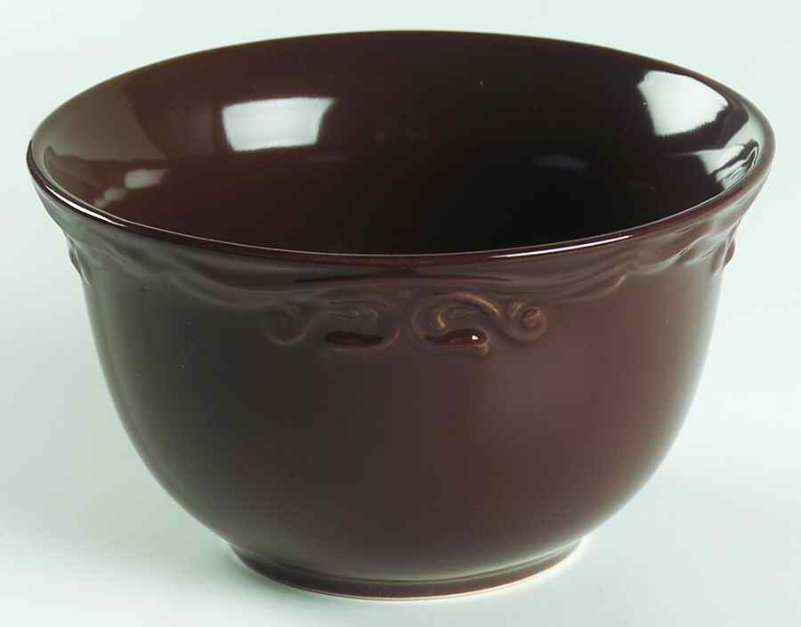 Vanessa Chocolate Soup/Cereal Bowl by JCPenney-1