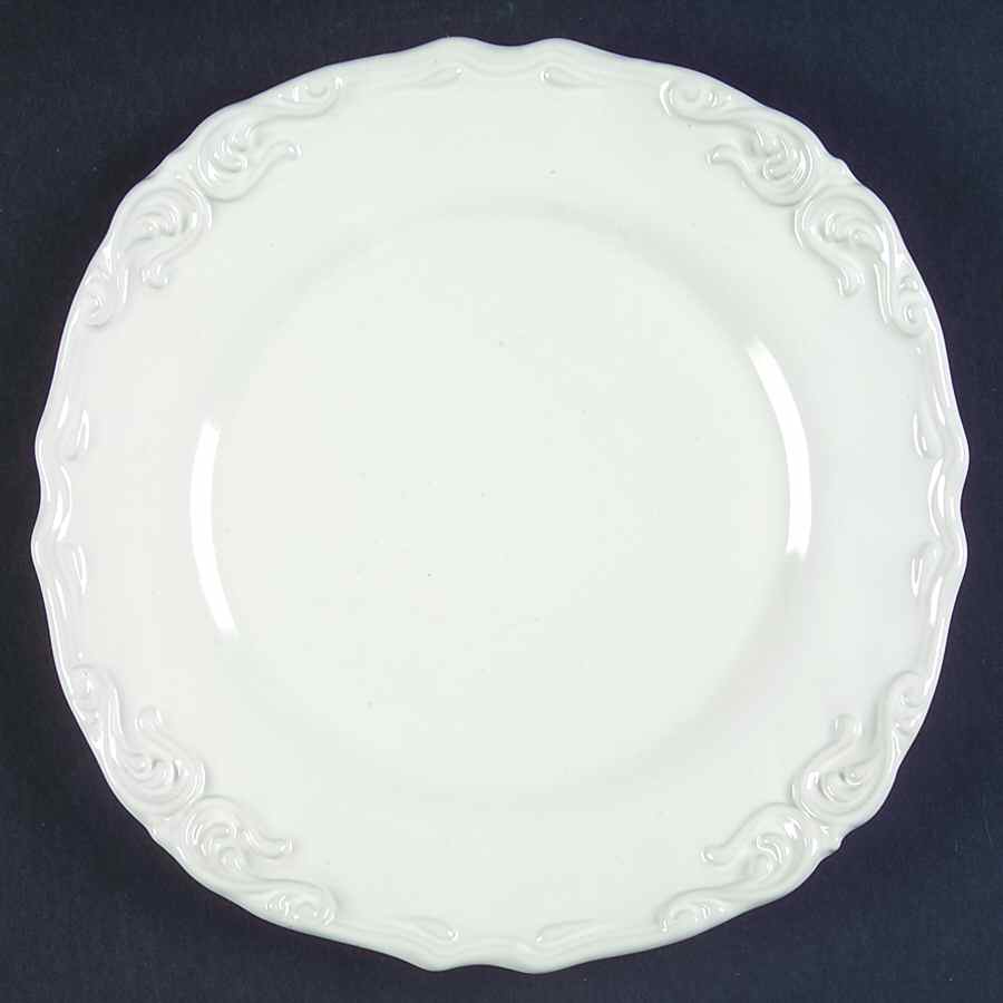 Vanessa White Salad Plate by JCPenney-1