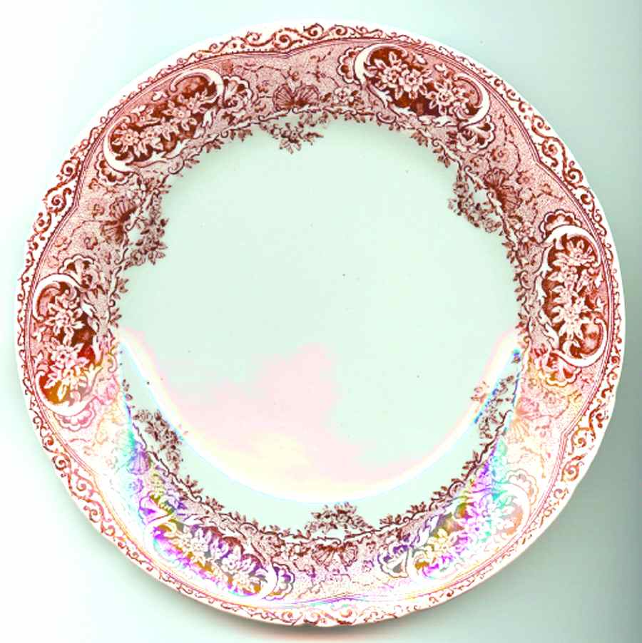 Gotha Brown Dinner Plate by George Jones & Sons-1