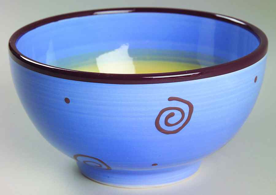 Carmen Blue Soup/Cereal Bowl by JCPenney-1