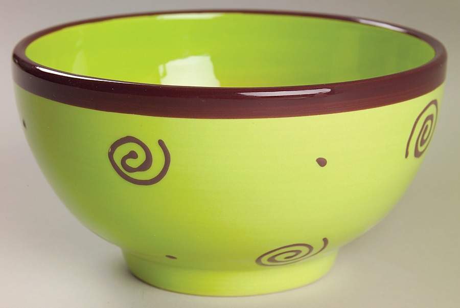 Carmen Green Soup/Cereal Bowl by JCPenney-1
