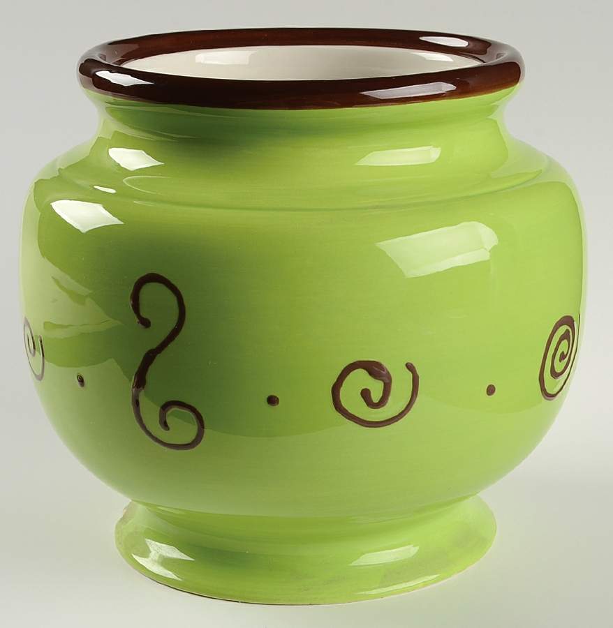 Carmen Green Small Canister No Lid by JCPenney-1