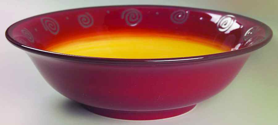 Carmen Cinnamon 11" Round Serving Bowl by JCPenney-1