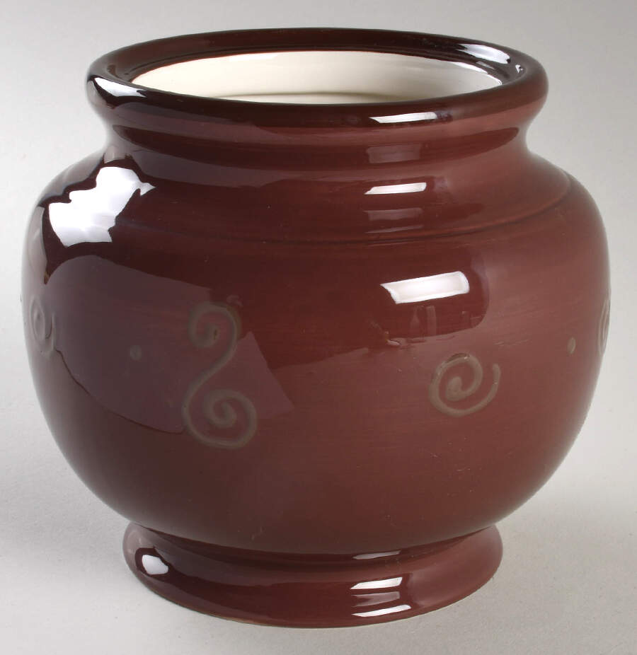 Carmen Brown Medium Canister No Lid by JCPenney-1