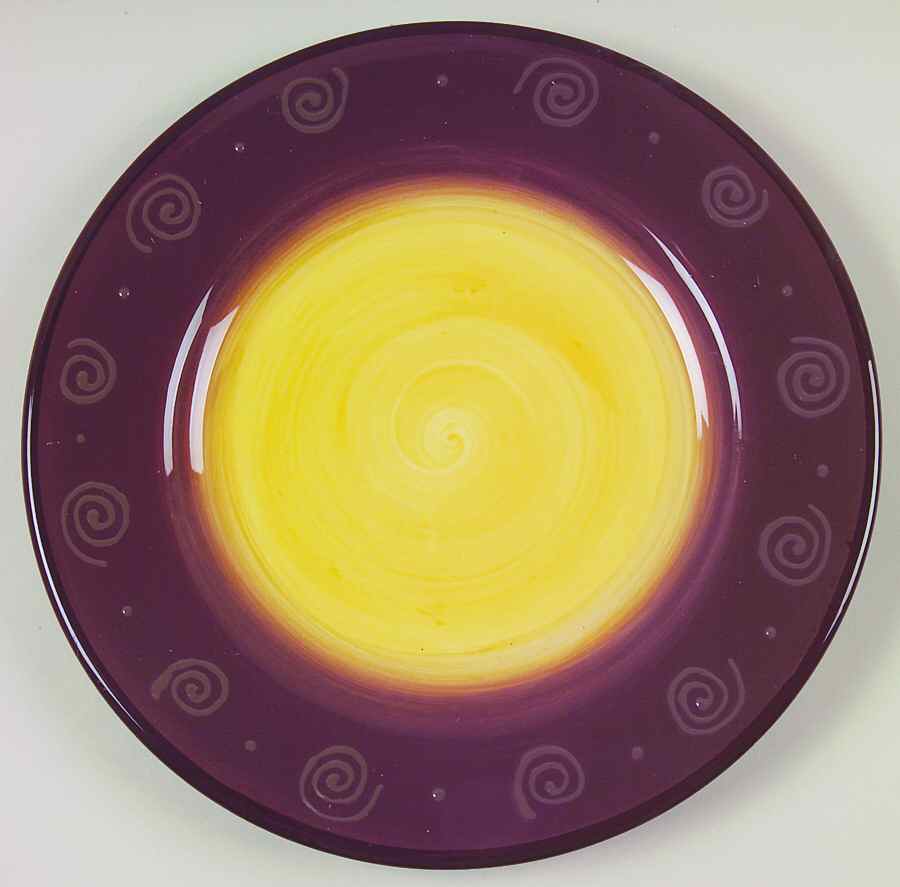 Carmen Brown Dinner Plate by JCPenney-1