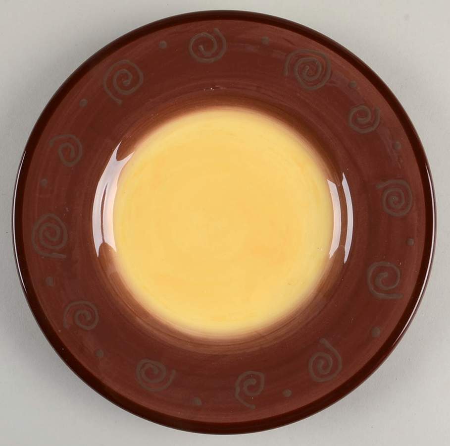 Carmen Brown Salad Plate by JCPenney-1