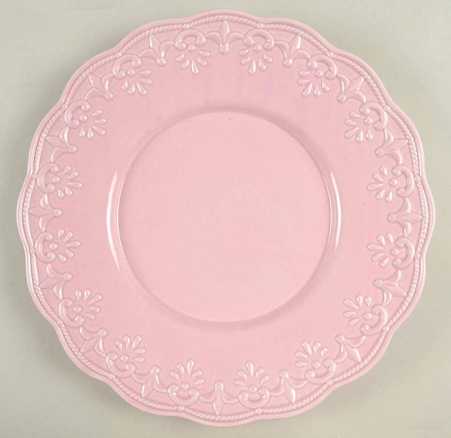 Lace Pink Service Plate (Charger) by JCPenney-1