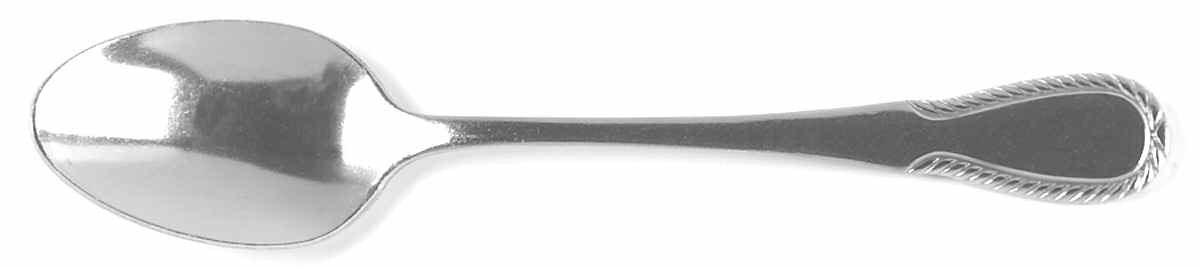 Haley (Basketweave Rim) Place/Oval Soup Spoon by JCPenney-1