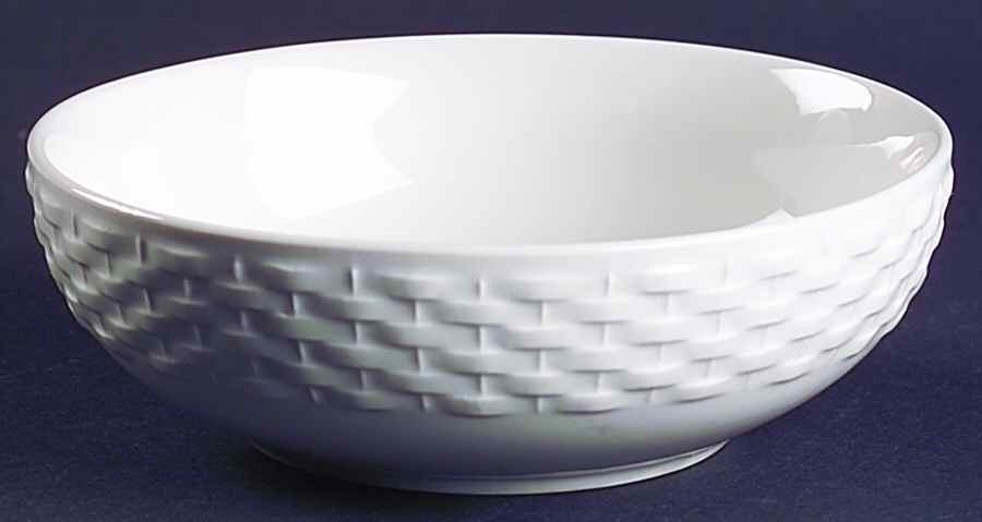 Haley (Basketweave Rim) Coupe Soup Bowl by JCPenney-1
