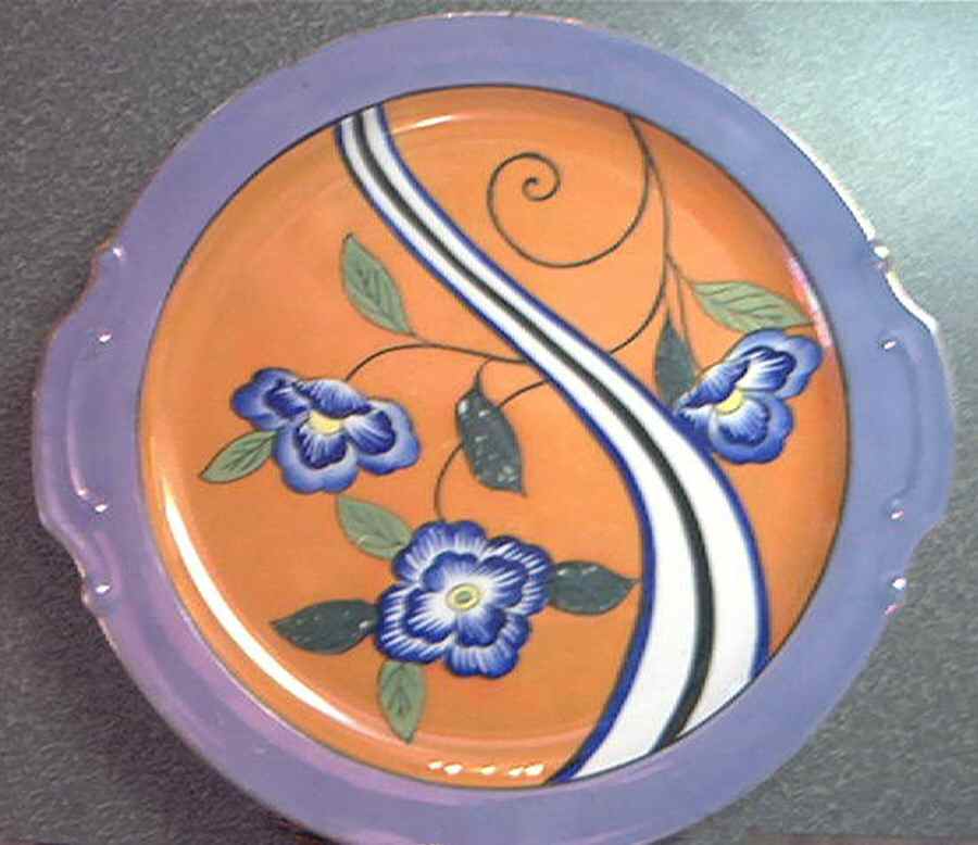 JAP661 Handled Cake Plate by Japan-1