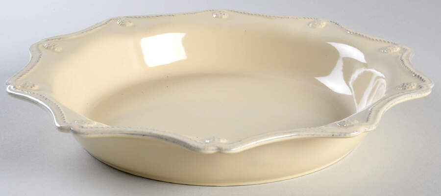 Berry and Thread Butter Yellow 11'' Quiche by Juliska Ceramics-1