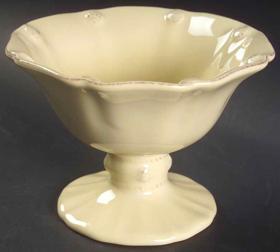 Berry and Thread Butter Yellow Small Compote by Juliska Ceramics-1