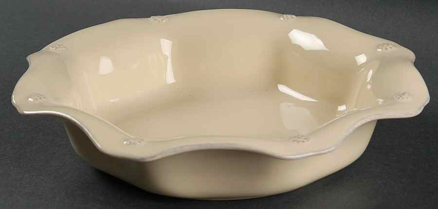 Berry and Thread Butter Yellow 9" Soup/Pasta Bowl by Juliska Ceramics-1