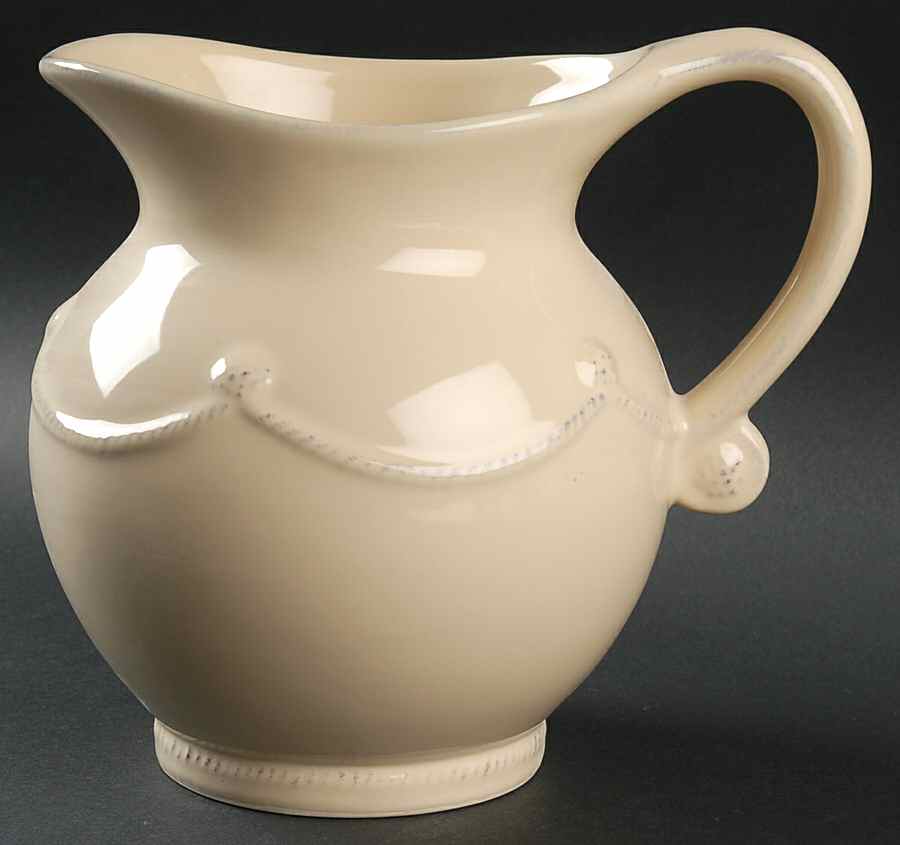 Berry and Thread Butter Yellow 50 Oz Pitcher by Juliska Ceramics-1