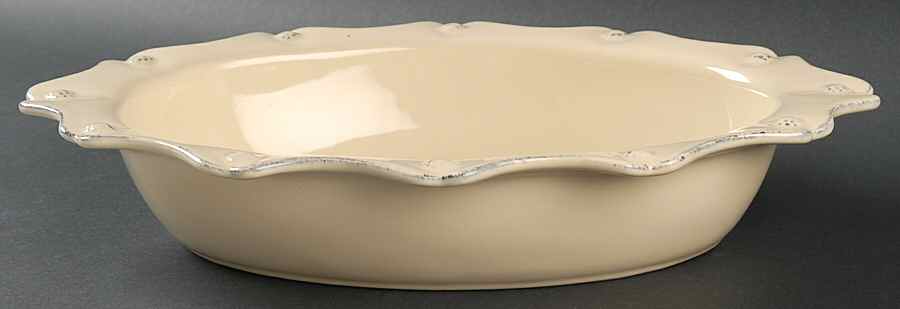 Berry and Thread Butter Yellow 13" Oval Baker by Juliska Ceramics-1