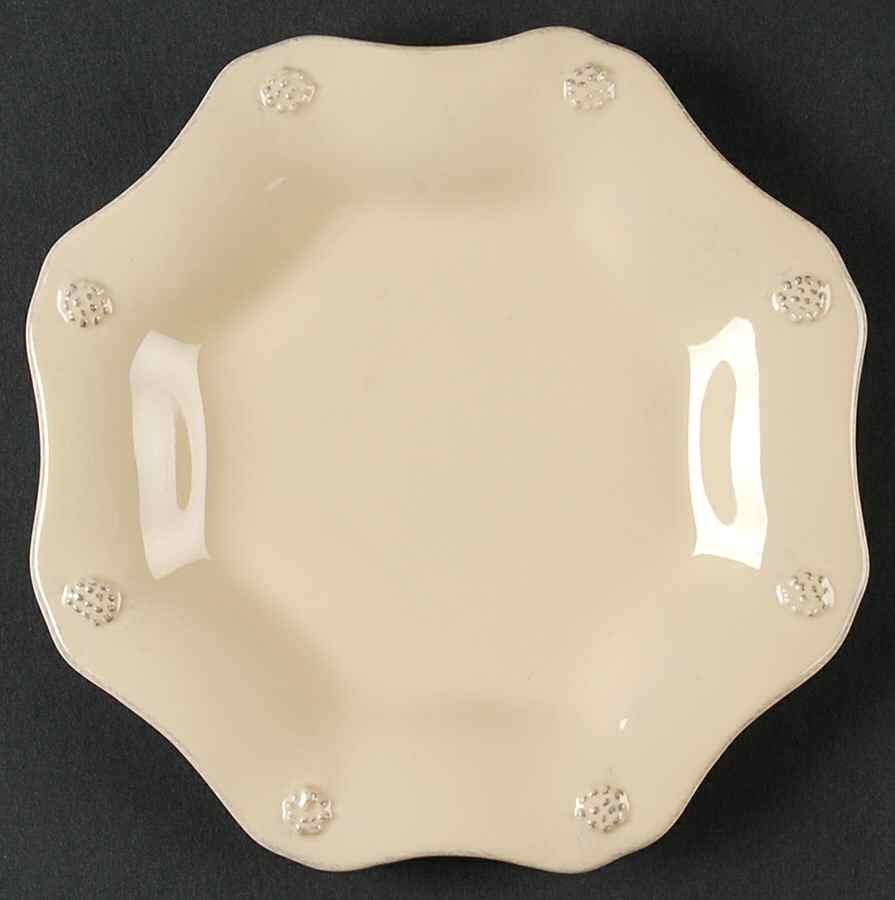 Berry and Thread Butter Yellow Scalloped Bread & Butter Plate by Juliska Ceramics-1