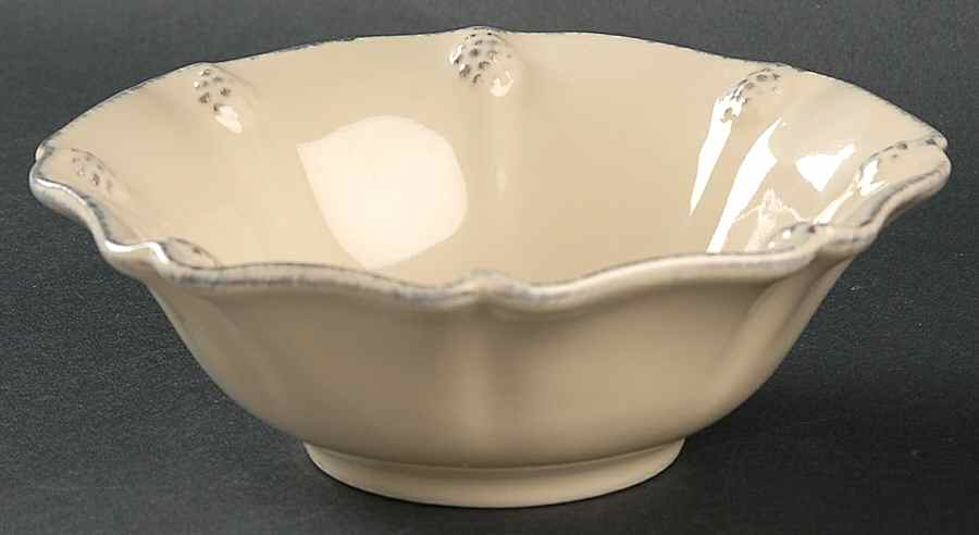 Berry and Thread Butter Yellow Fruit/Dessert (Sauce) Bowl by Juliska Ceramics-1