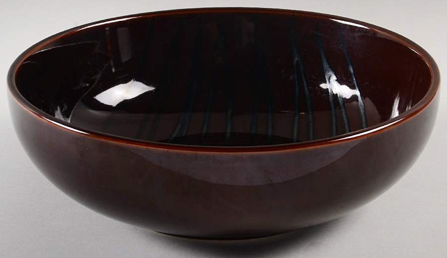 Mahogany 9" Round Vegetable Bowl by Joseph Abboud-1