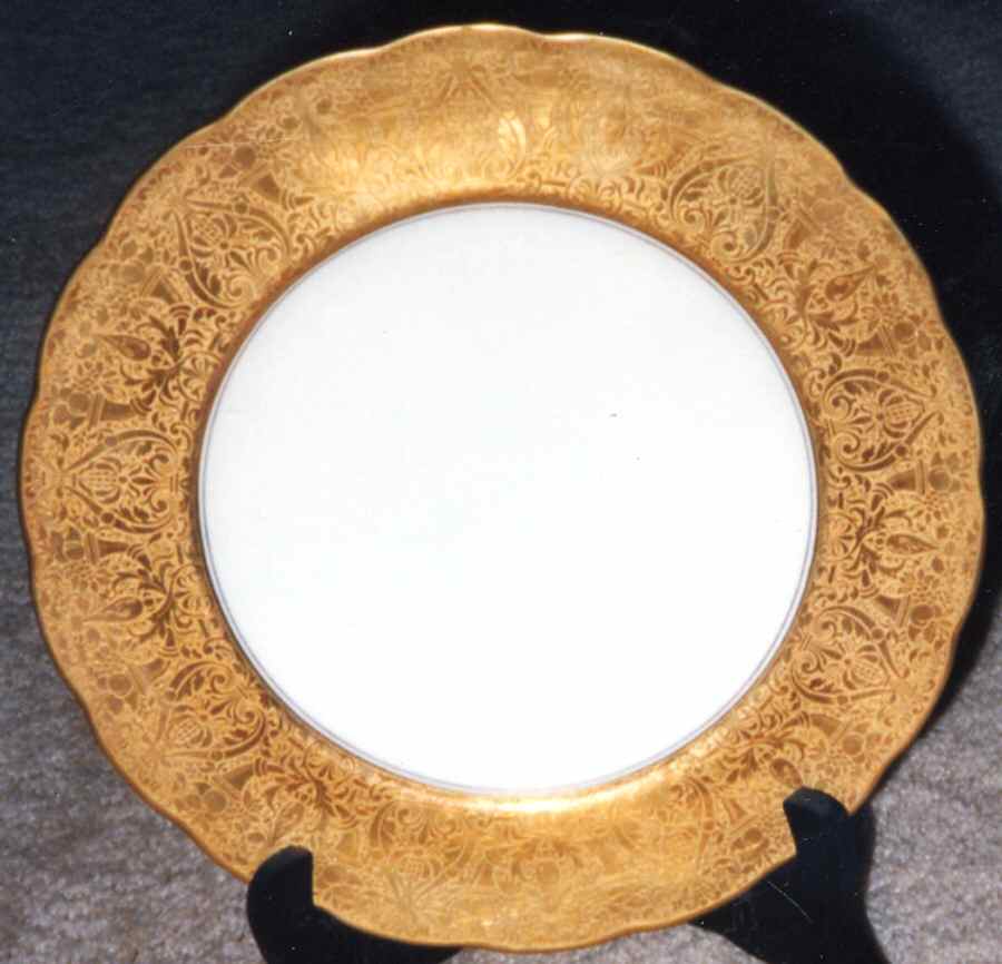 JON73 Dinner Plate by George Jones & Sons-1