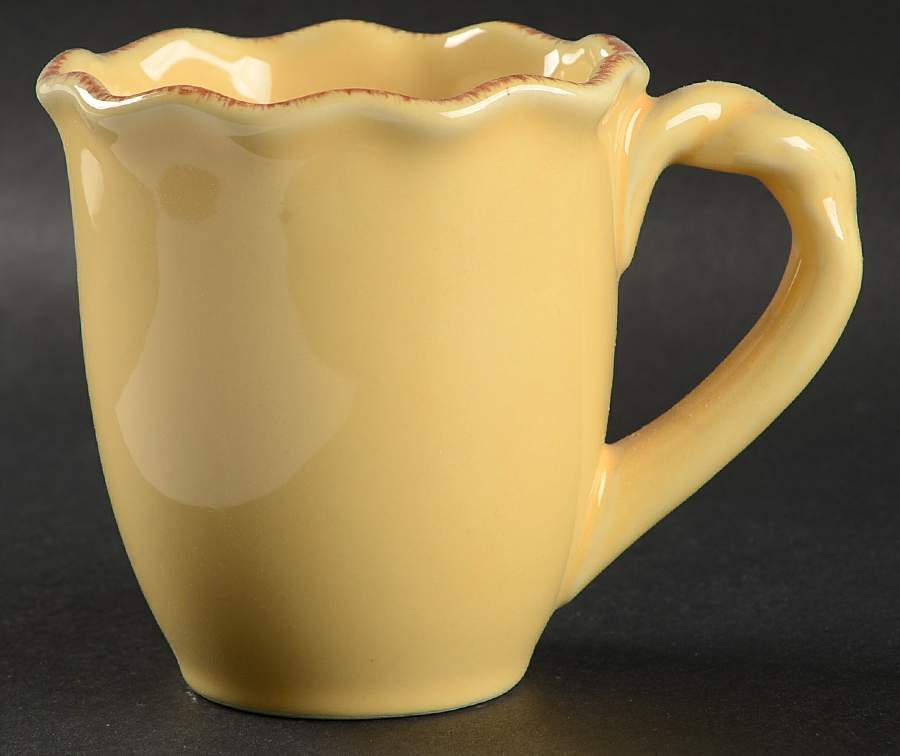 Scallop Mustard (Yellow) Mug by JCPenney-1