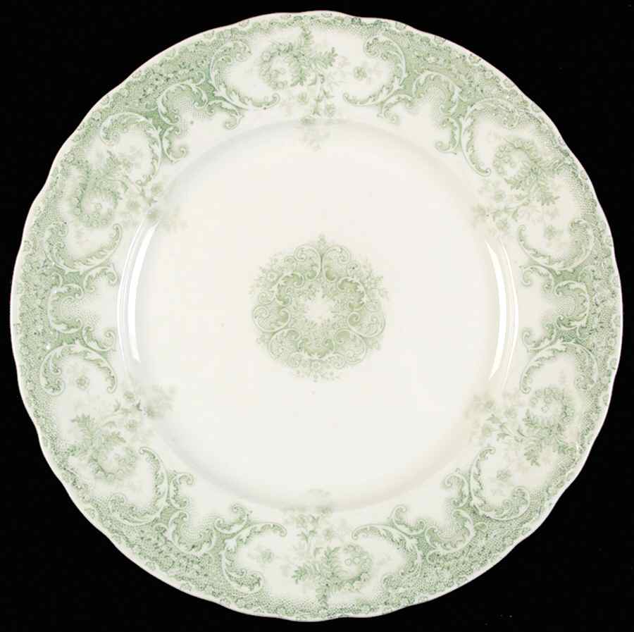 Savannah Green (No Gold Trim) Dinner Plate by Johnson Brothers-1