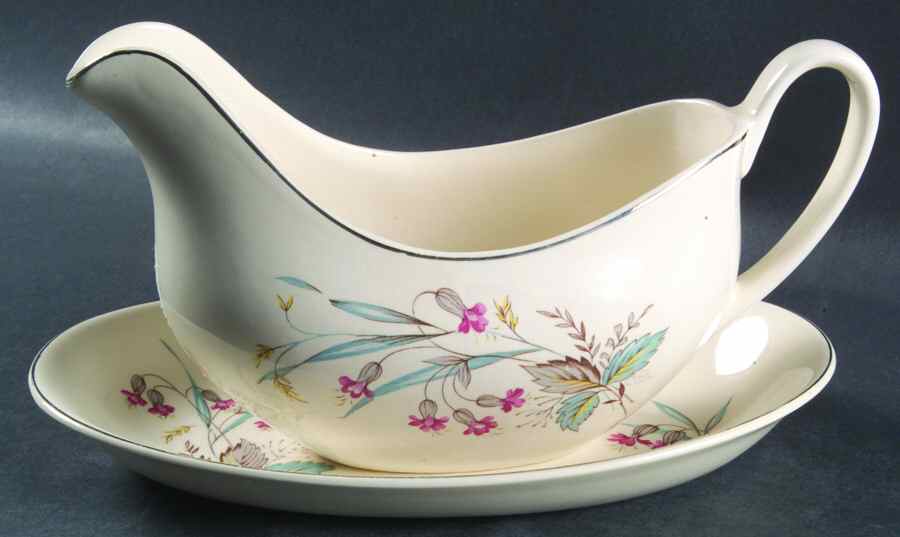 JB955 Gravy Boat & Underplate/Relish by Johnson Brothers-1