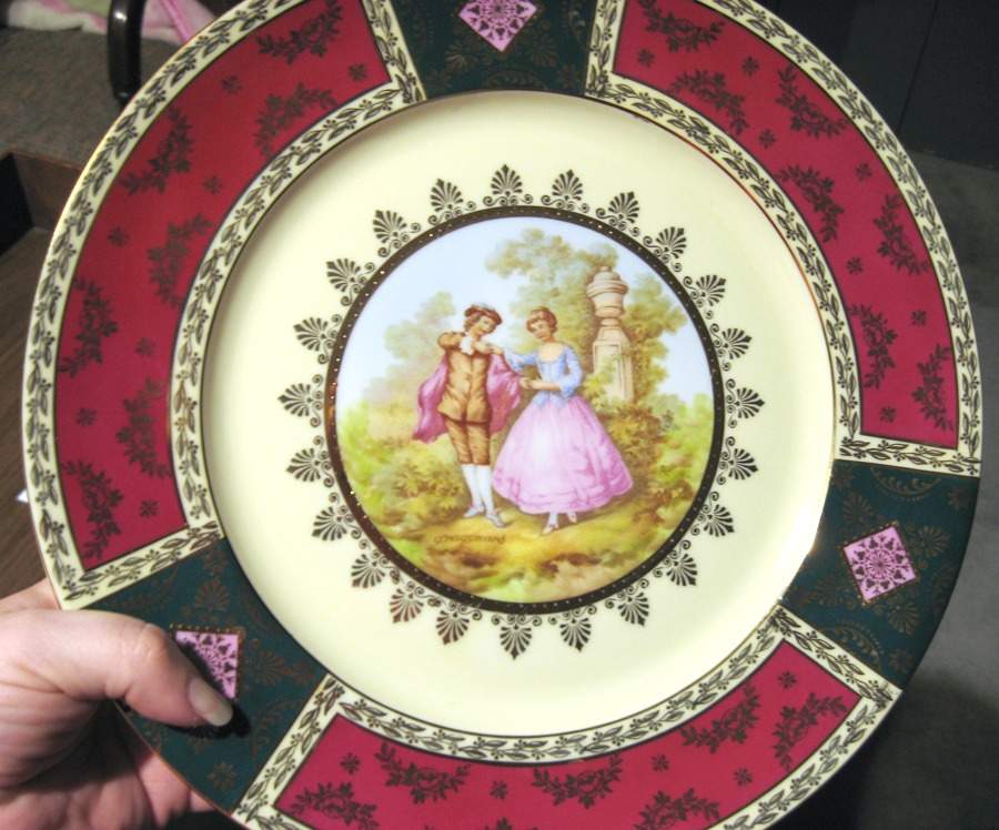 JKW42 Dinner Plate by JKW Bavaria-1