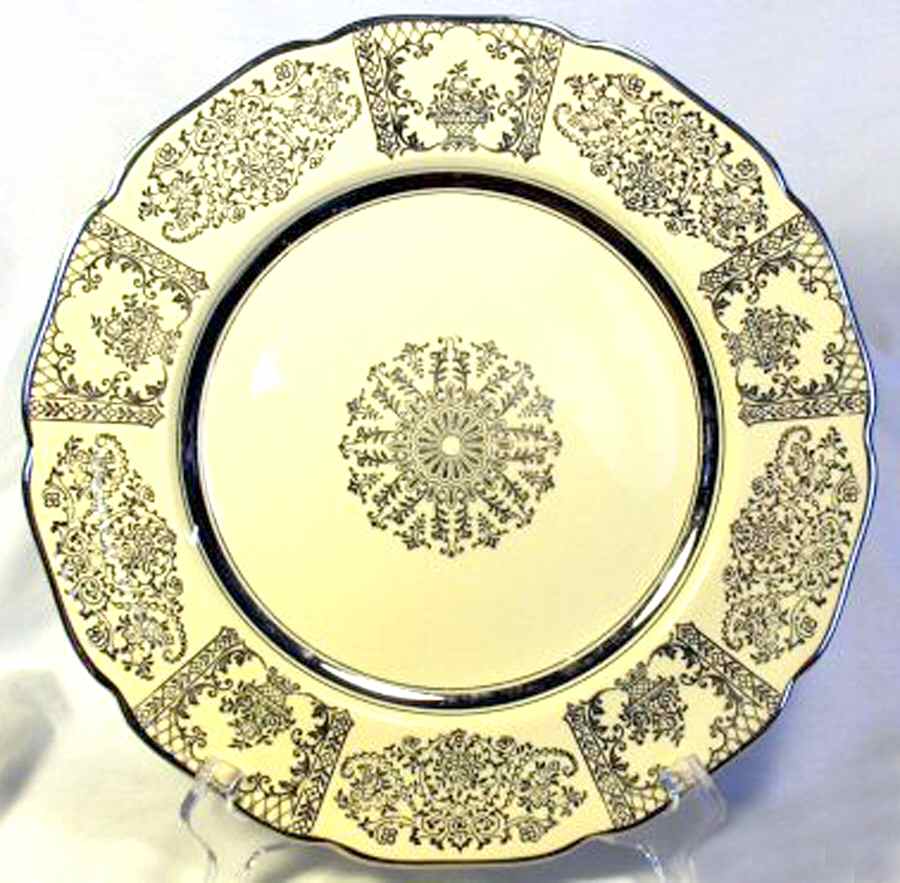 Jb10p (Platinum) Dinner Plate by Johnson Brothers-1