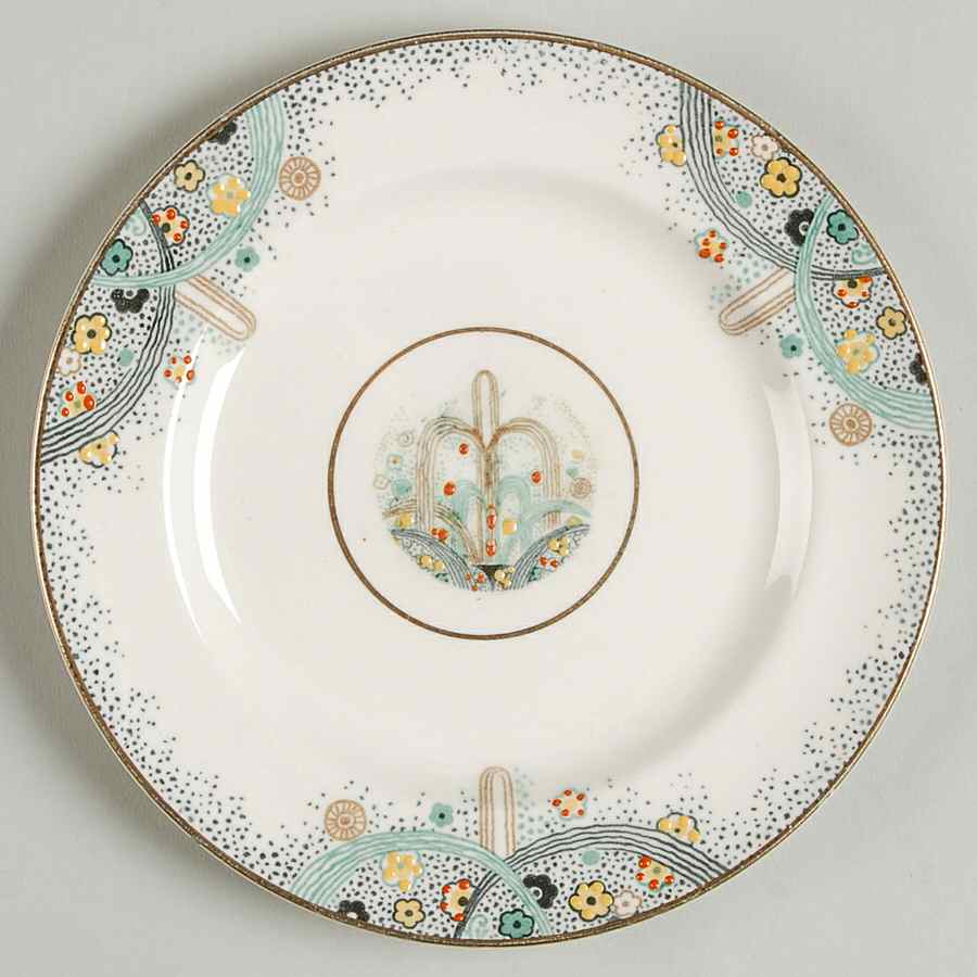 Les Fountaines Bread & Butter Plate by Johnson Brothers-1