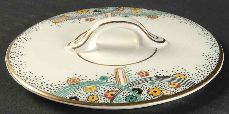 Les Fountaines Lid for Cream Soup Bowl by Johnson Brothers-1