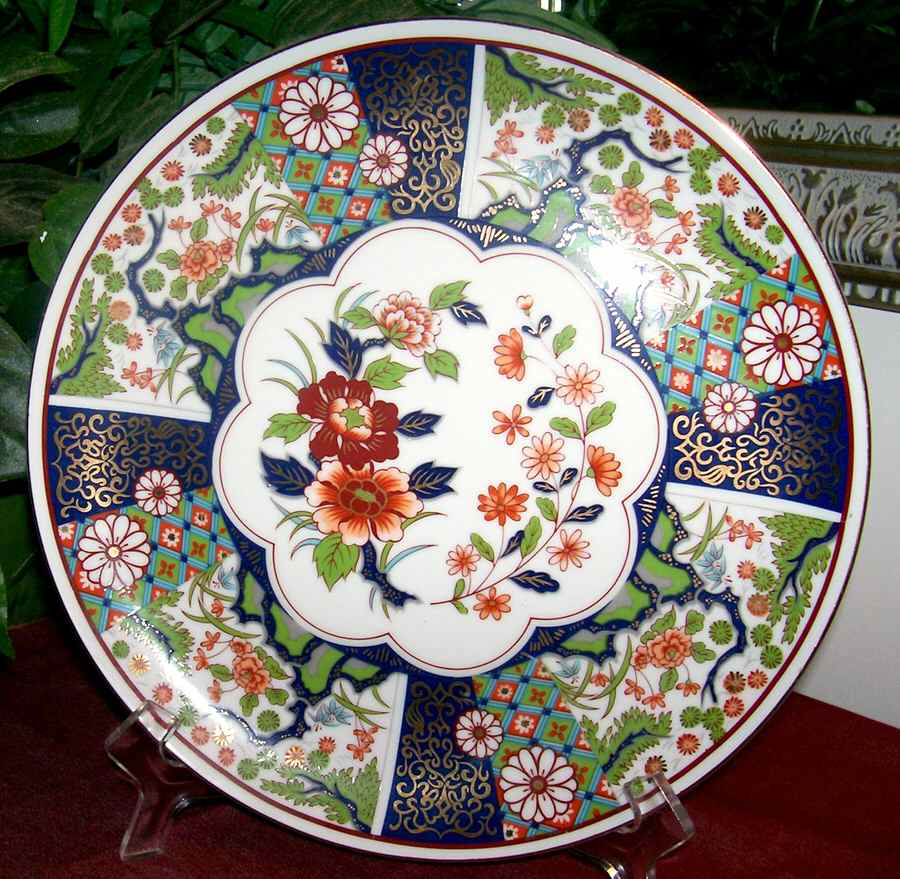Old Imari Dinner Plate by Japan-1