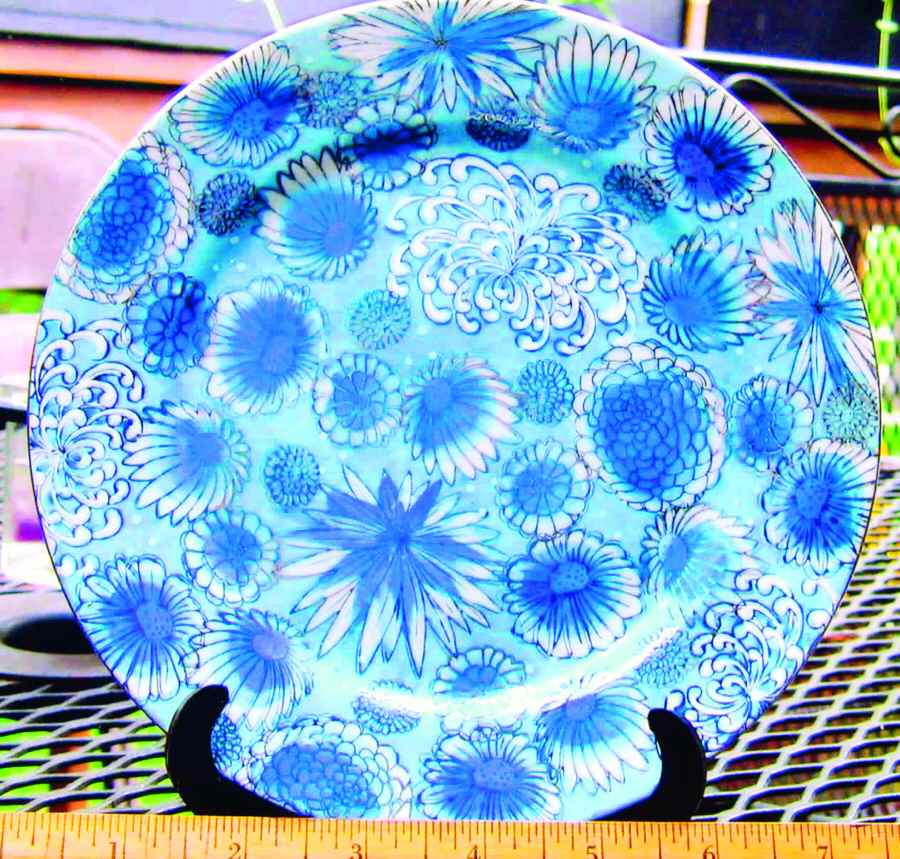 KUT435 Bread & Butter Plate by Kutani-1