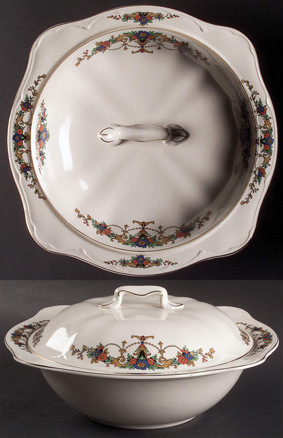 JB963 Round Covered Vegetable by Johnson Brothers-1