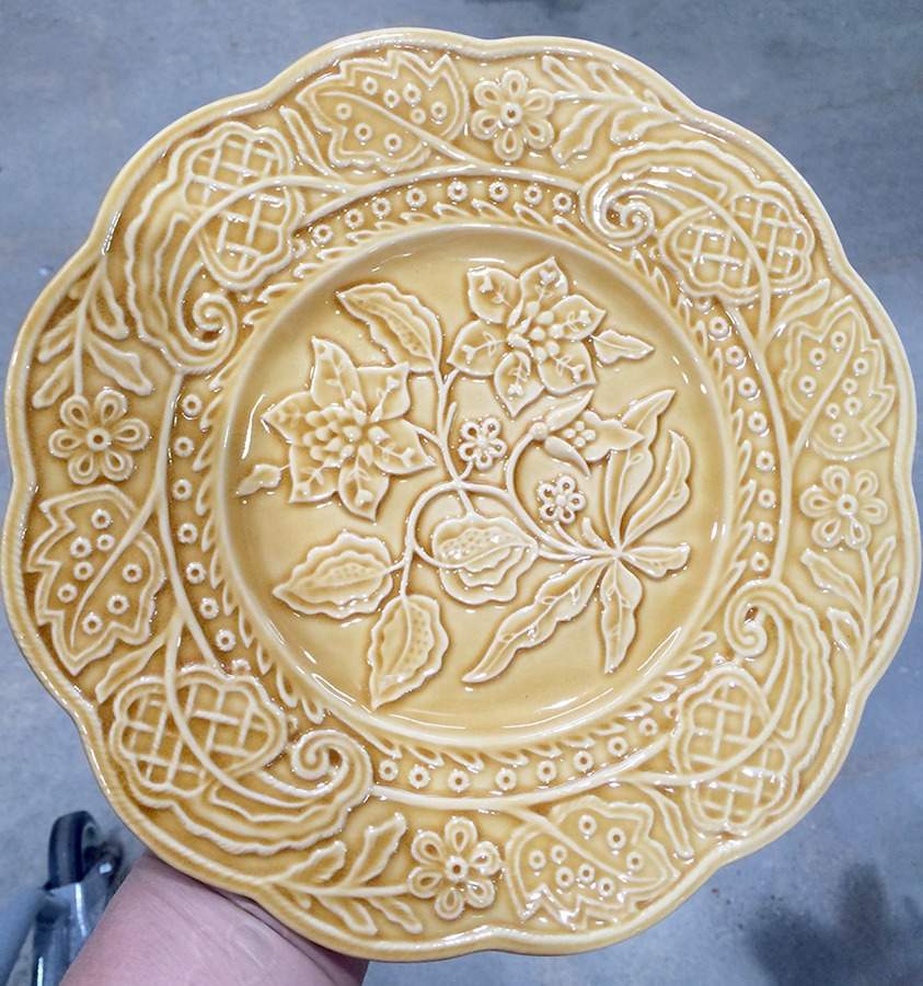 Honey Luncheon Plate by Jay Willfred-1