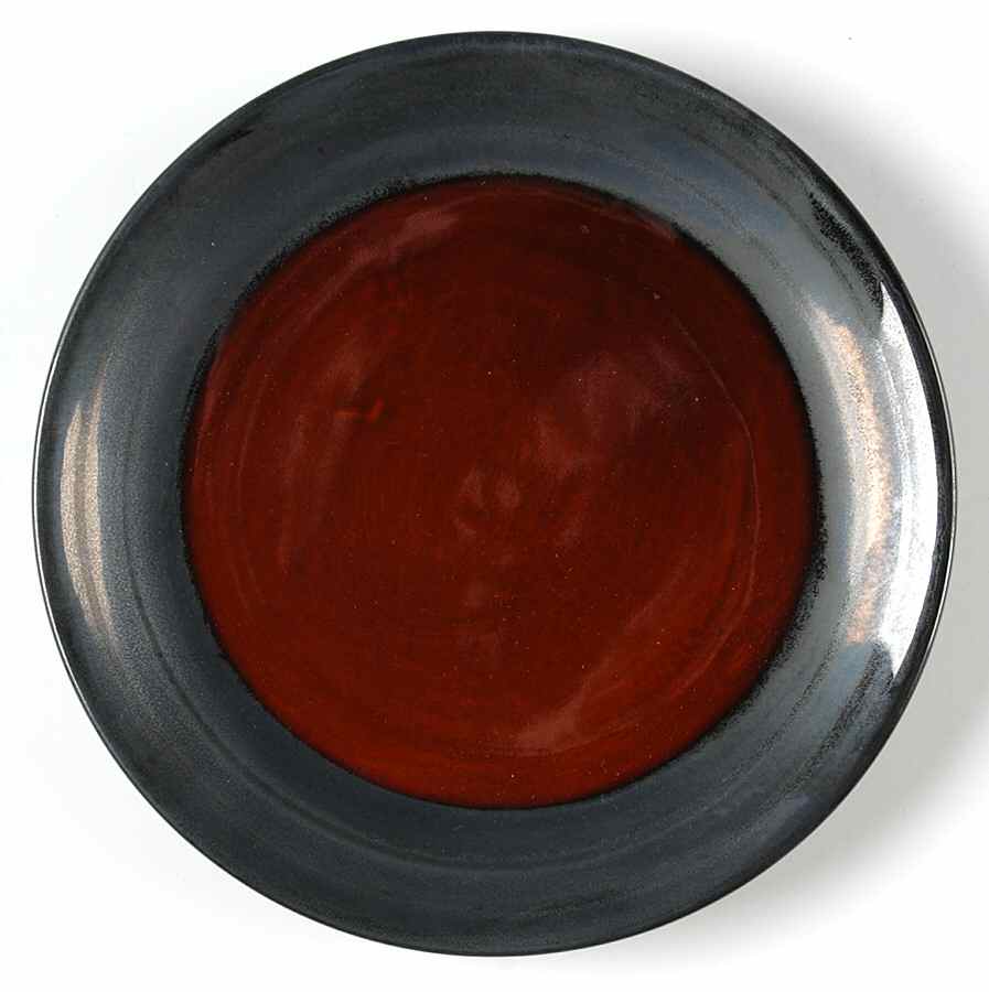 Mahogany Circles Salad Plate by Joseph Abboud-1